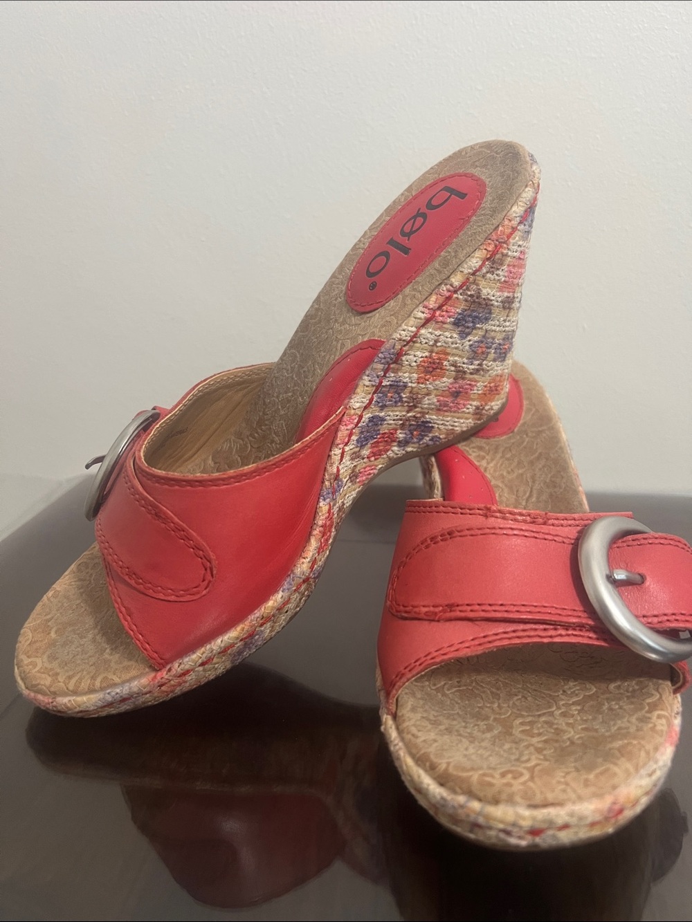 Bolo Women’s US Size 6 Red Heel Shoes